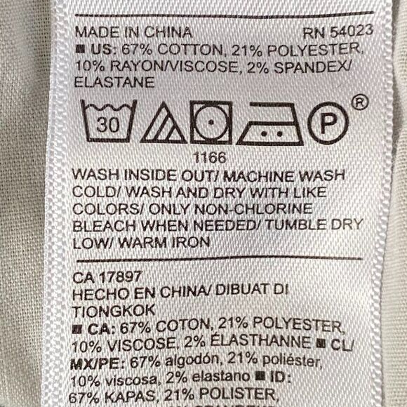 Old Navy Rockstar Mid Rise Raw Edge Camo Womens Jeans Size 0 - Picture 8 of 8